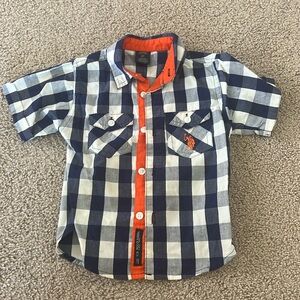 US Polo Assn button up short sleeve